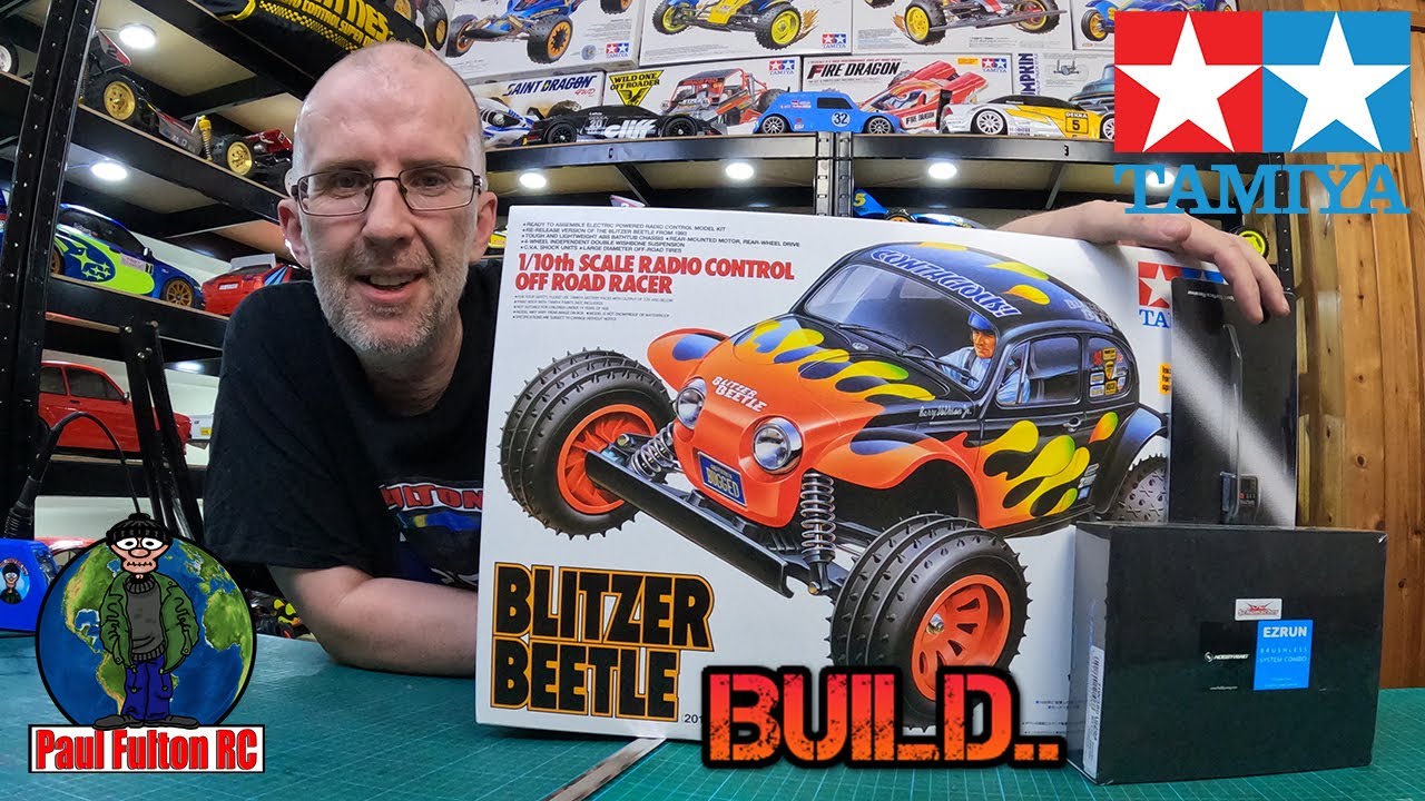 Tamiya Blitzer Beetle Build  Max 10  4000Kv Motor