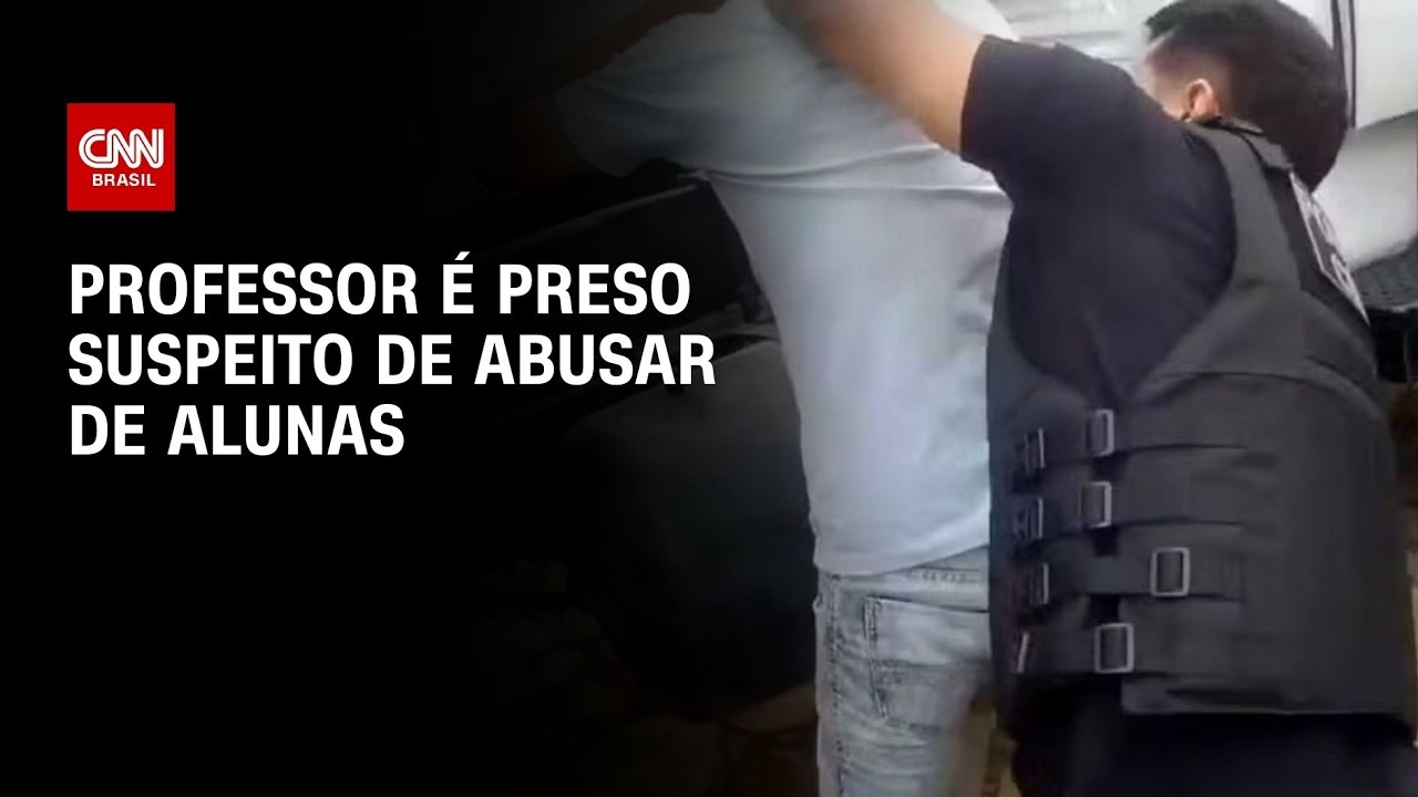 Professor é preso na Bahia suspeito de abusar de alunas em escola municipal | CNN 360°
