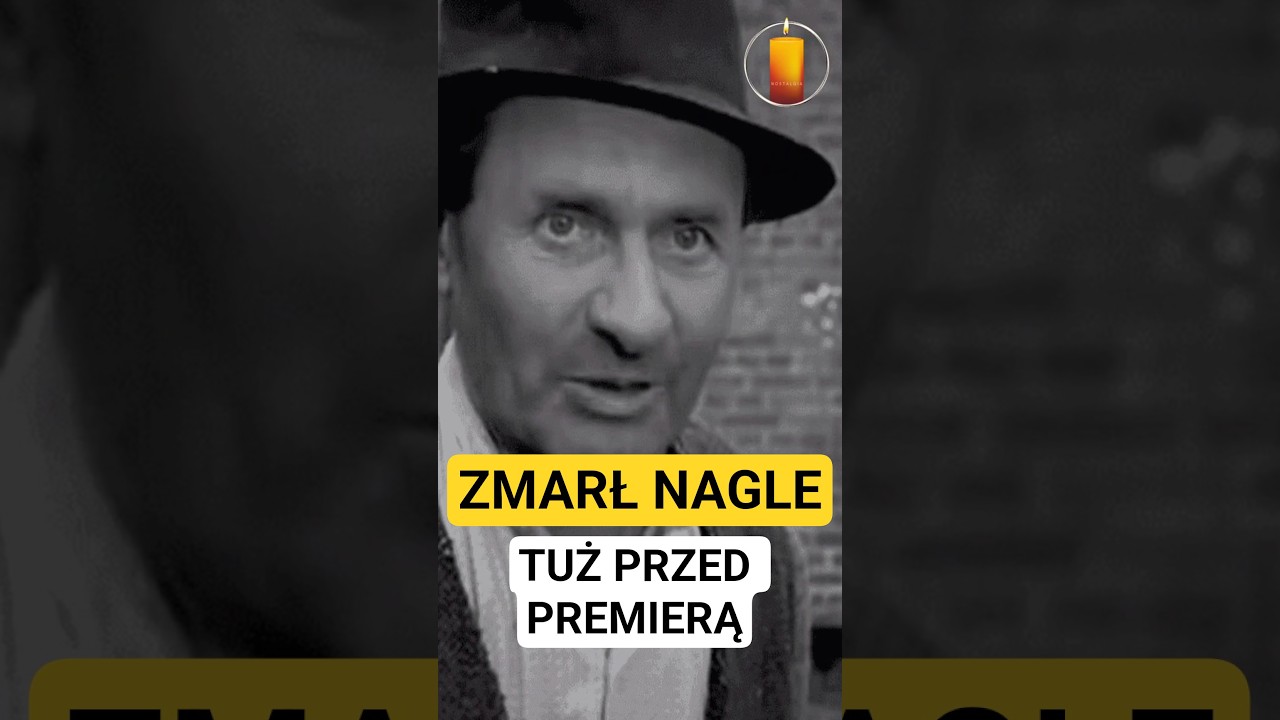 Kargul zmarł nagle! Nie zdążył zobaczyć ostatniej części filmu...