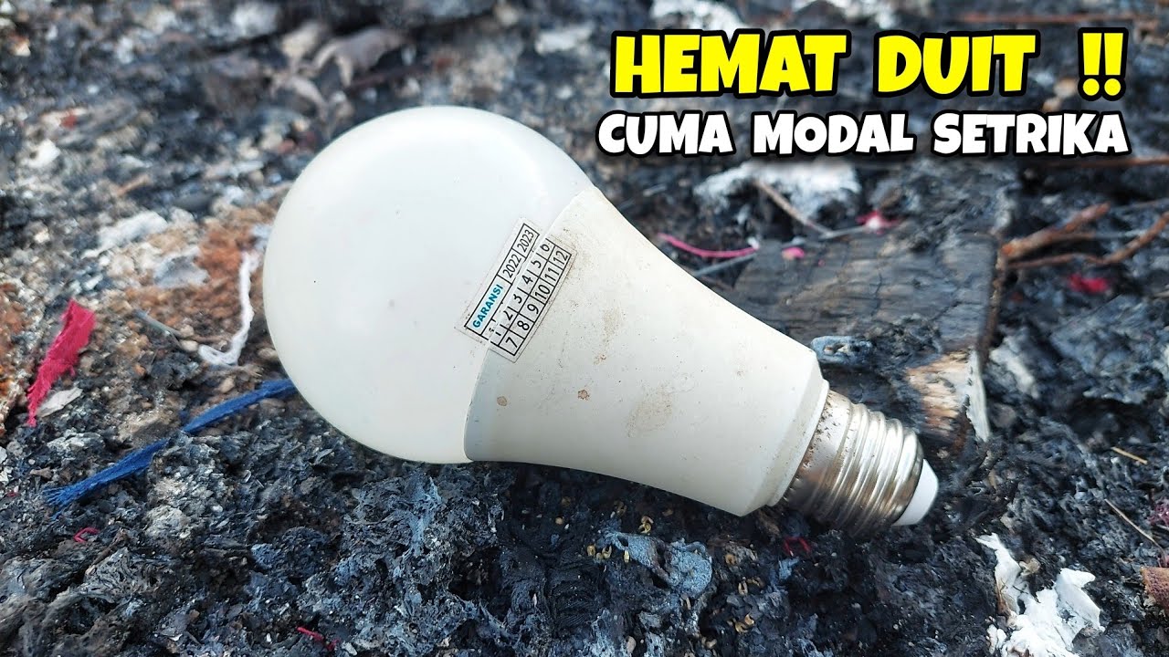 CUMA MODAL SETRIKA !! LAMPU RUSAK LANGSUNG NYALA !!