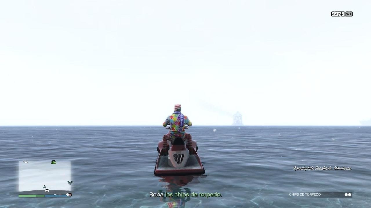 robando unos chips de torpedo GTA V las instalaciones