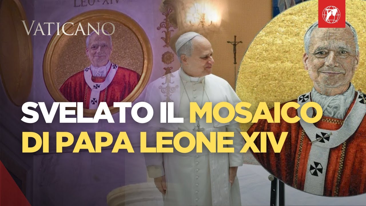 Svelato il Mosaico di Papa Leone XIV nella Basilica di San Paolo Fuori le Mura