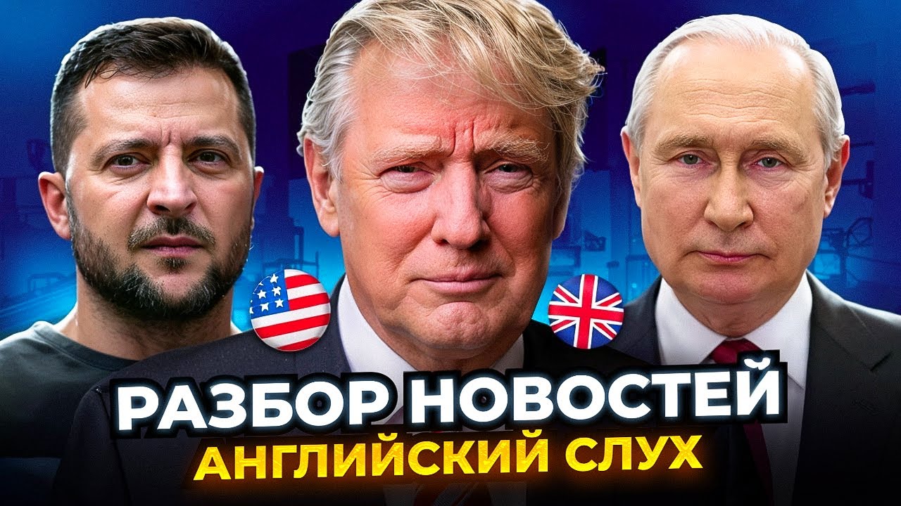 Последние новости России и Украины - Тренируем АНГЛИЙСКИЙ СЛУХ