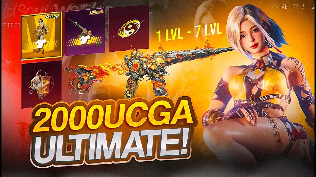 10.500 uc ga FULL ULTIMATE TUSHURIB  M 416 ni 7 LVL qildik
