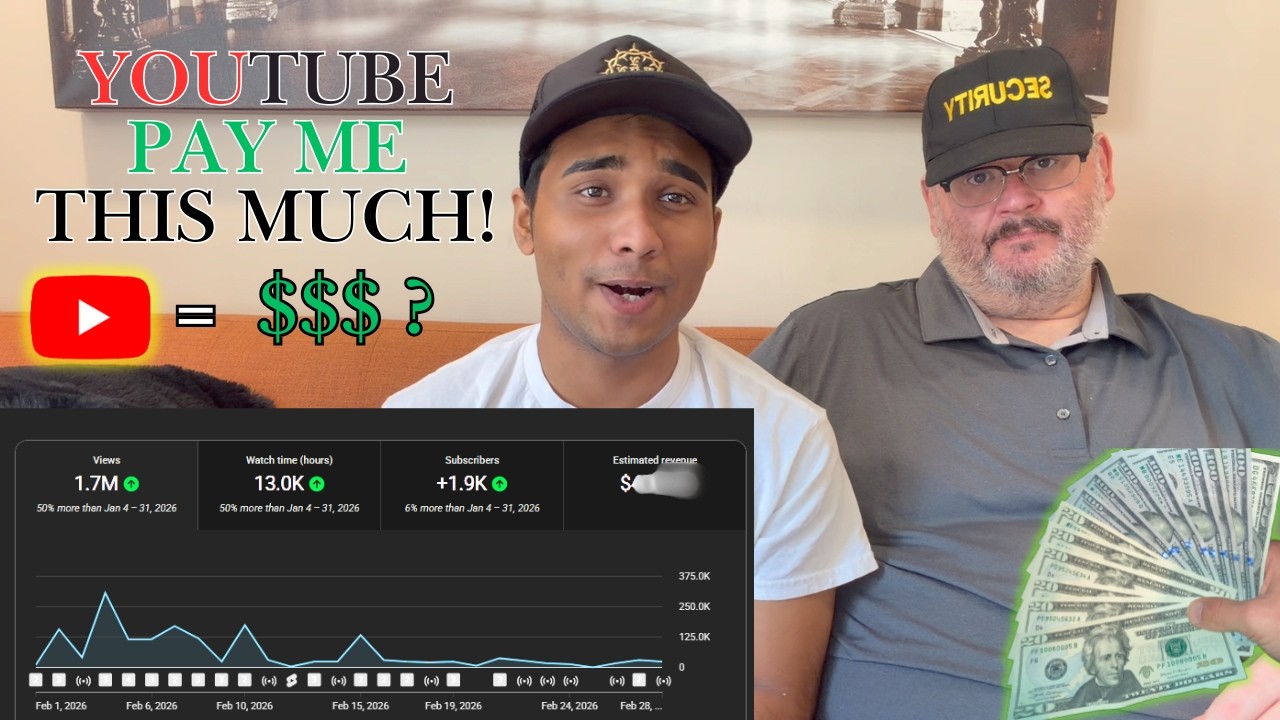 Результаты моего заработка на YouTube за первый месяц | Удивительные результаты!