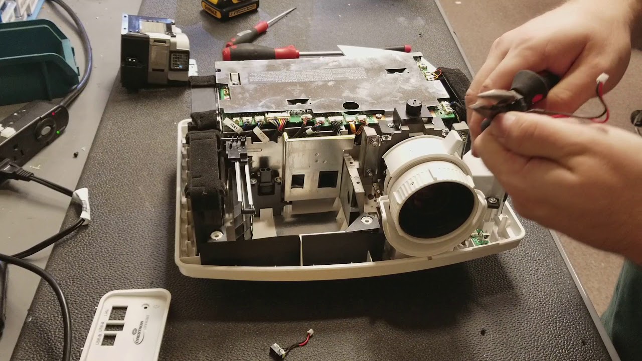 Mitsubishi WD720 Repair Part1
