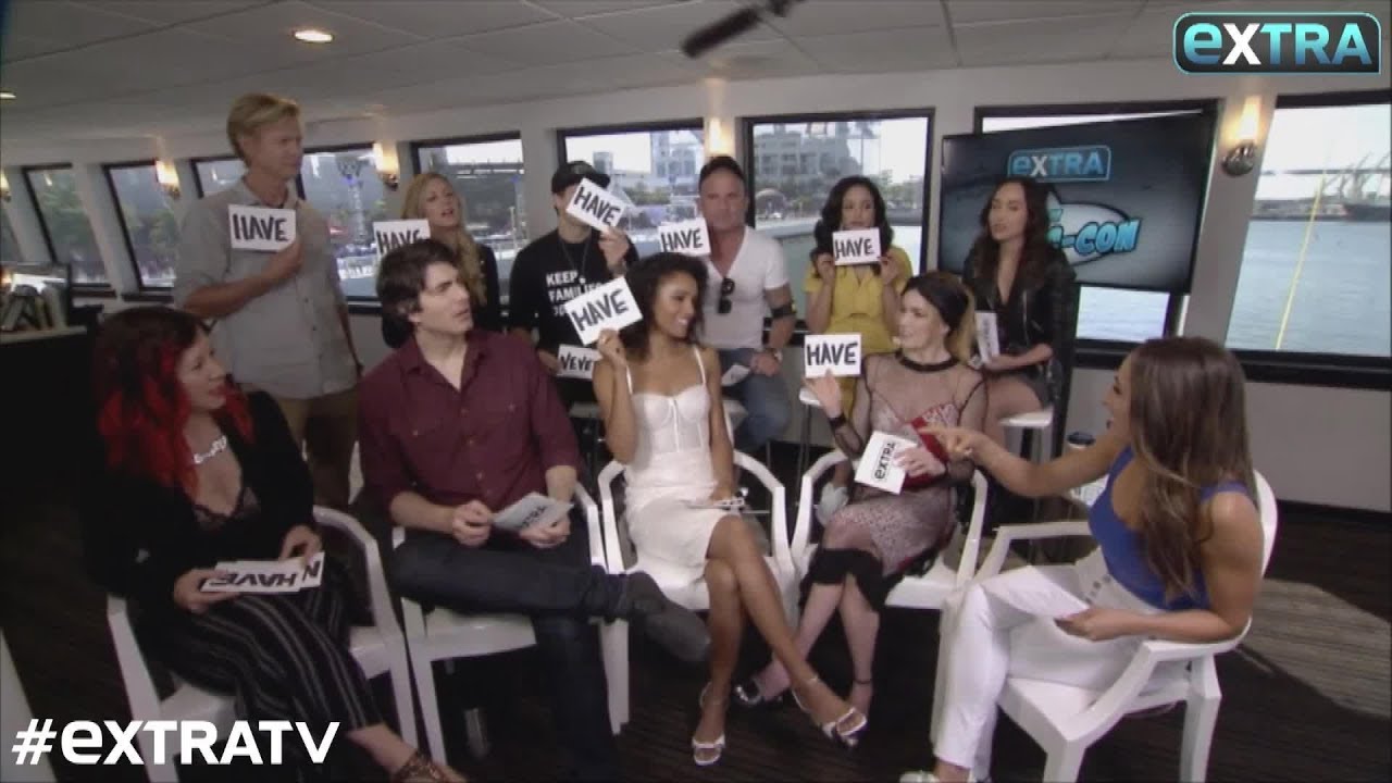 Watch! ‘Legends of Tomorrow” Cast Play 'Never Have I Ever' at SDCC 2018