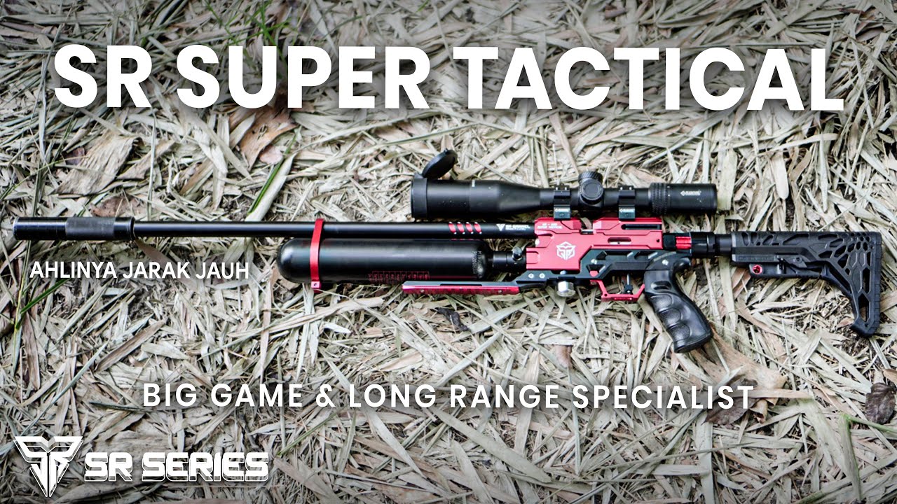 AKURASINYA NGERIII‼️RUANG LEDAK SUPER BESAR SEAMLESS SR BARREL FULL CNC,PCP TACTICAL PALING DICARI‼️