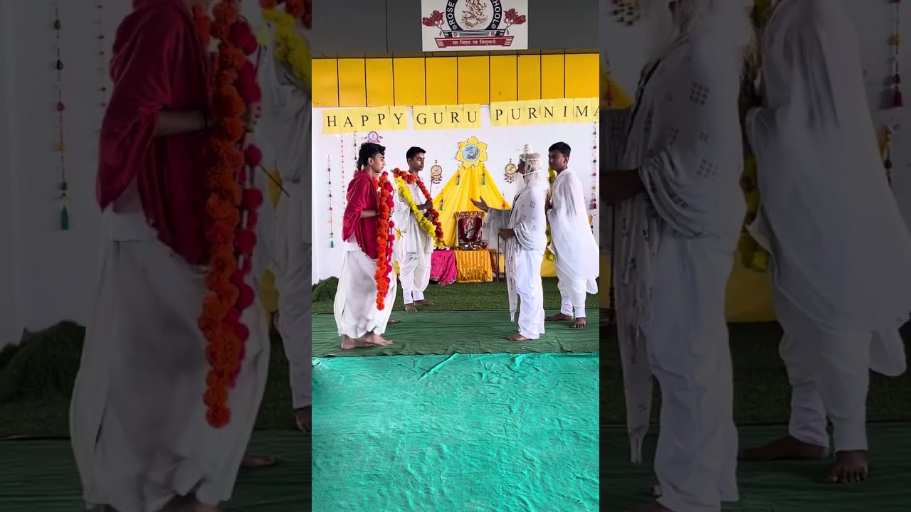 Dronacharya & Arjun | GURU PURNIMA SPECIAL  I Drama Play I By Rose English School Students