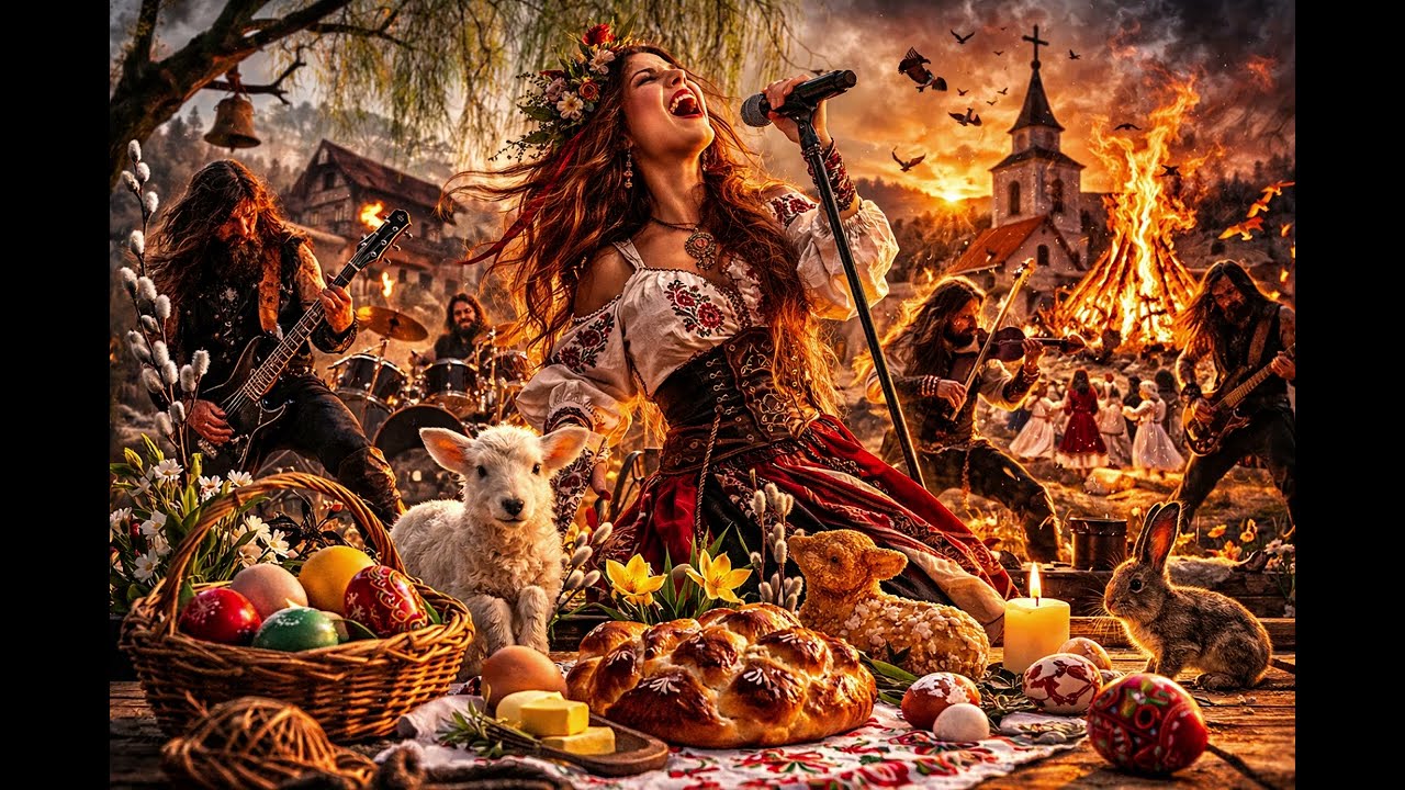⚡🌿 JARO Z OHNĚ VSTÁVÁ – Folk Metal Hymna Velikonoc 🌿⚡