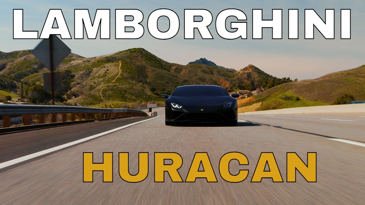 Lamborghini Huracan EVO in Black 8K