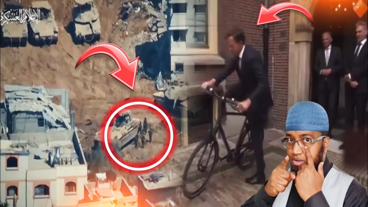 Cabsi Cabsi Xamas O Kor ka daawaneysa Ciidanka Israil| Baaskiilka Reysul W  Holland E Caalamka Hadal