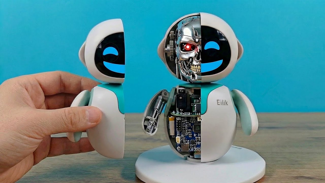 ¿QUE HAY dentro del ROBOT EILIK? 😱