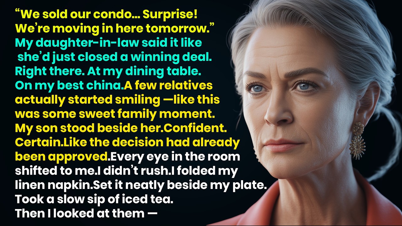 Surprise, Mom! We Sold Our Apartment And We’re Moving In With You,” My Daughter-In-Law Said
