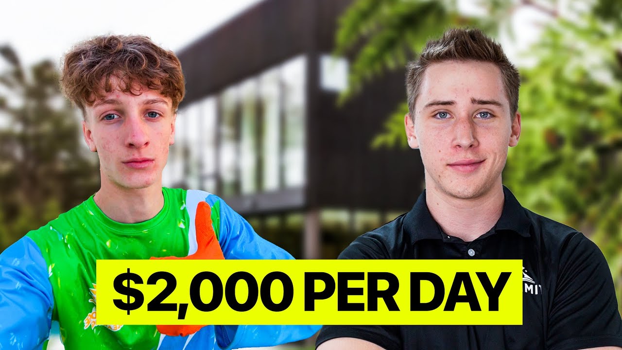 How He Makes $2000 Per Day Cleaning Windows At 17