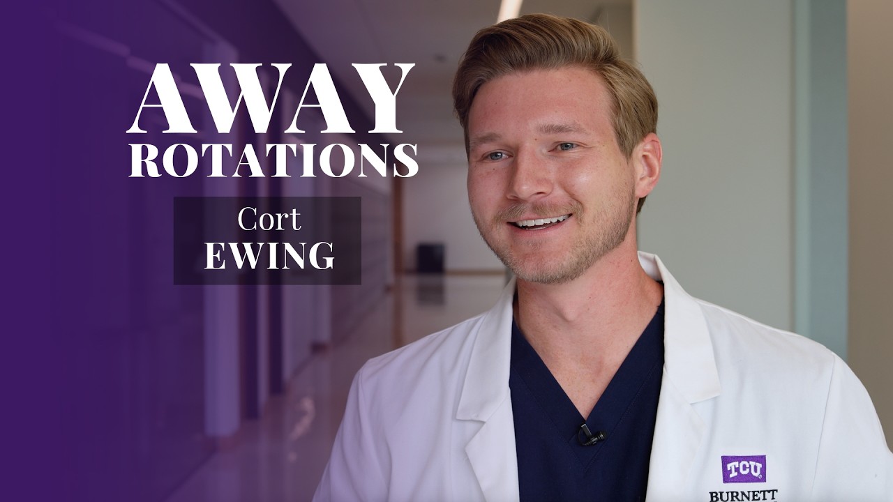 Cort Ewing, MS-4, Stands out on Away Rotations While Learning More About Otolaryngology