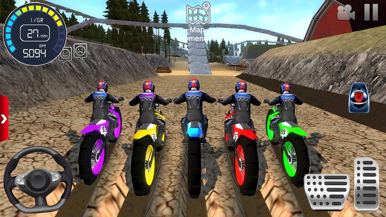 Motocross Dirt Bikes Impossbile Off-Road #2 - Offroad Outlaws best motor bike Android / IOS gameplay