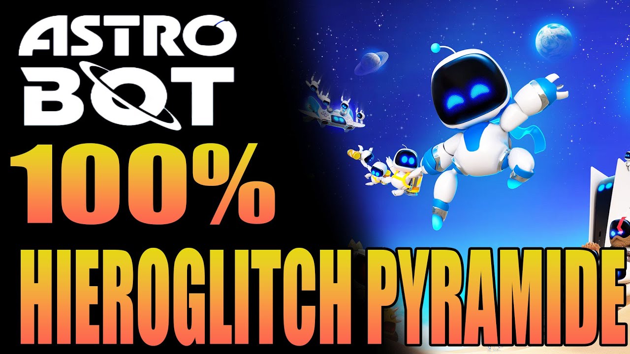 Astro Bot 100% Guide - Hieroglitch Pyramide - Alle Bots - Alle Puzzle