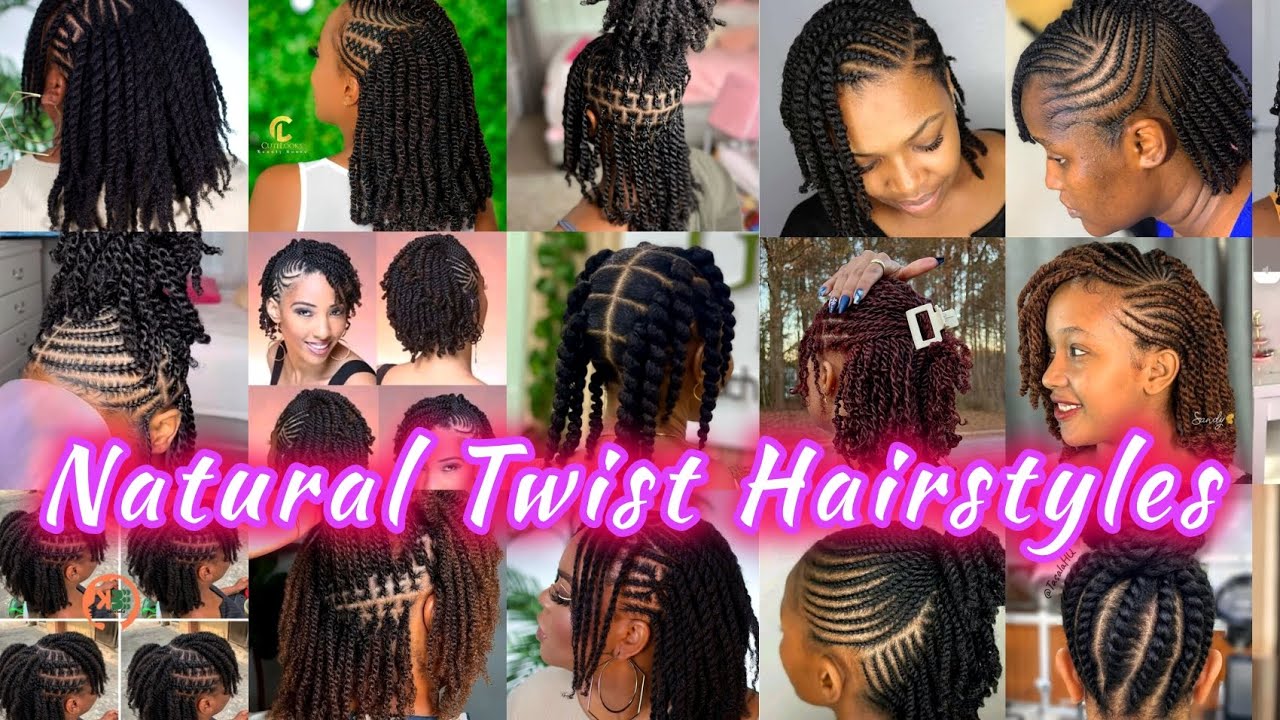 🔥2025 BEST AFRICAN NATURAL TWIST HAIRSTYLES for Black Women #naturaltwist #braids #hairstyle