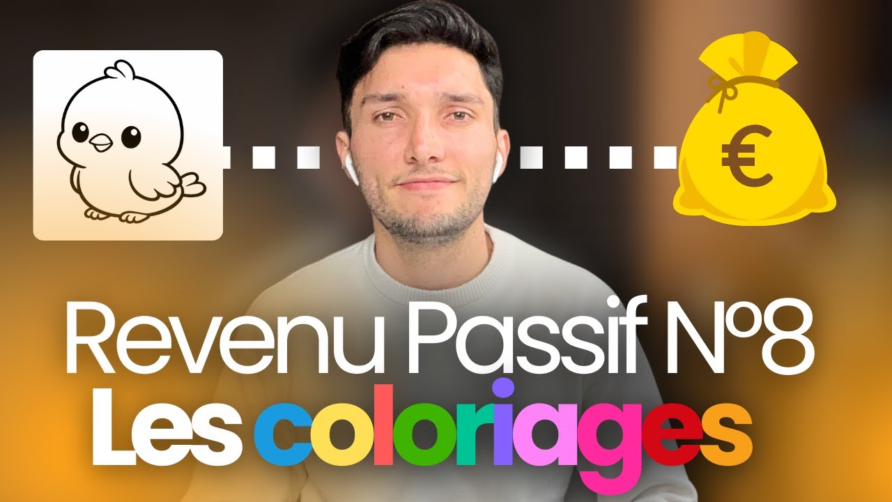 Comment Gagner de l'Argent avec les Coloriages ? Revenu Passif n°8