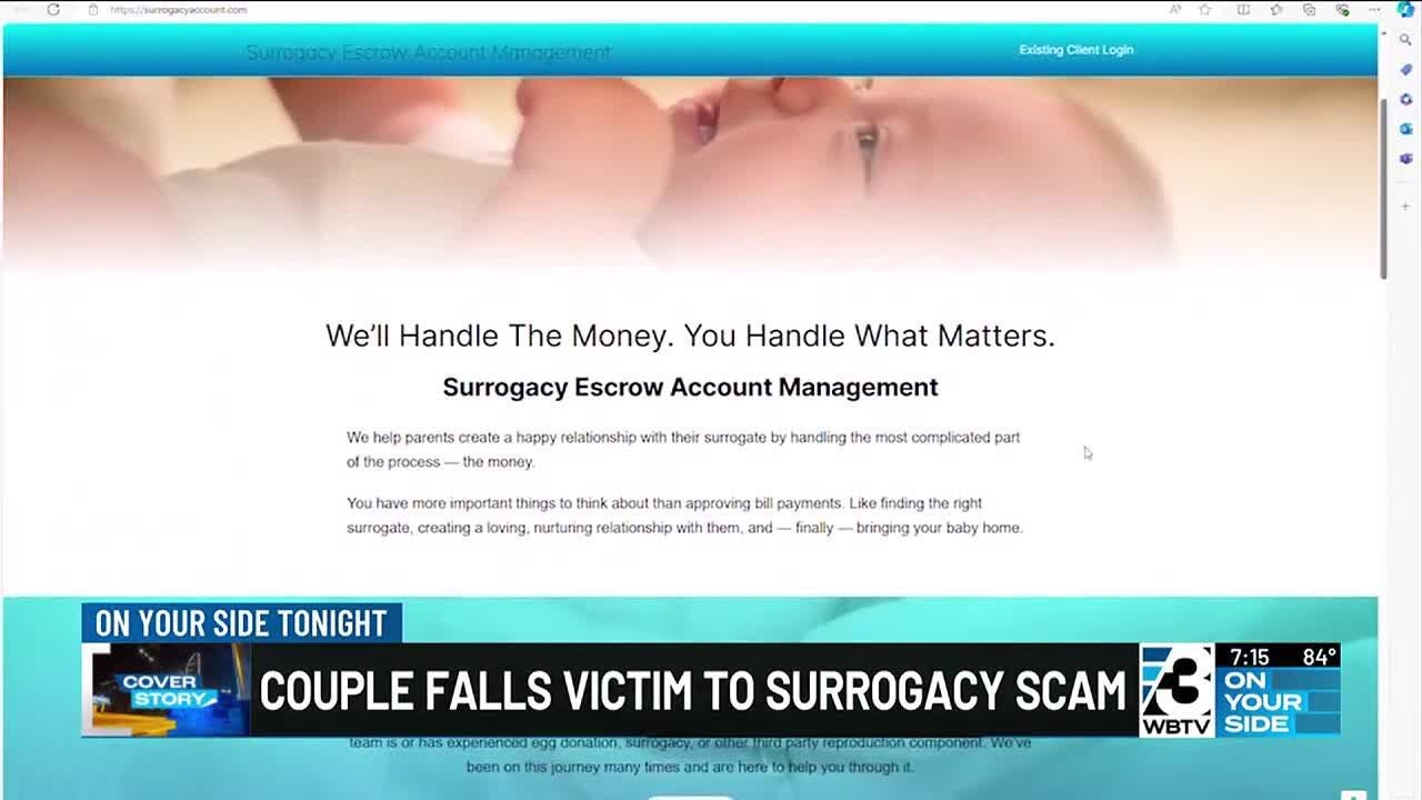 Cover Story: Couple falls victim to surrogacy scam