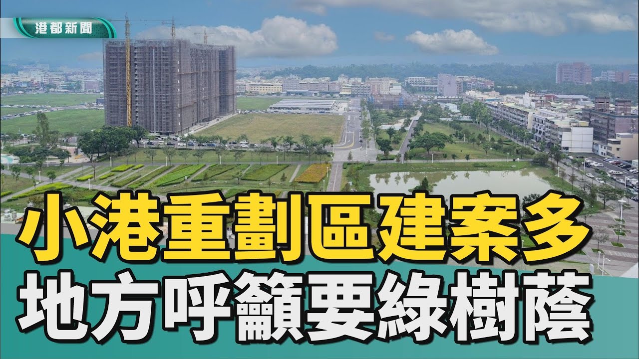 樹蔭不足｜小港森林公園建案多 地方呼籲要綠地增綠蔭