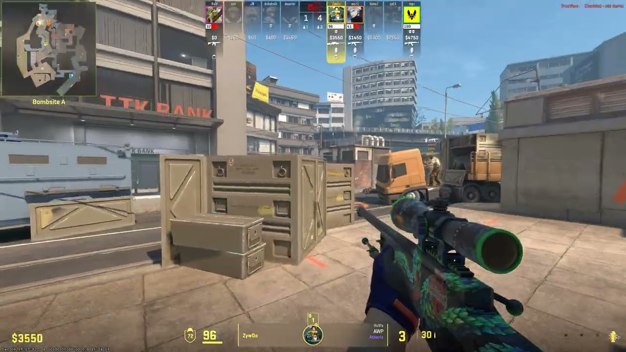 CS2 POV Demo Vitality ZywOo (25/9) vs EYEBALLERS (de_overpass) @ BLAST Bounty 2026 Season 1