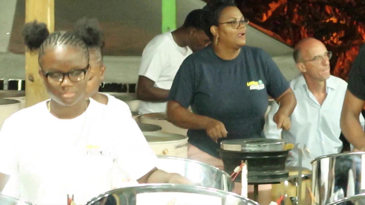 Caribbean Grains Laborie Steel Pan -- senior band in concert -- January 2020