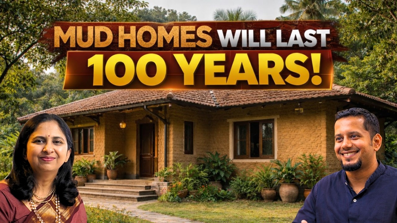Mud Homes Will Last 100 Years | Ar.Rohan Nahar | Renuka Guru |Vatsa Padam's Conscious Living Podcast