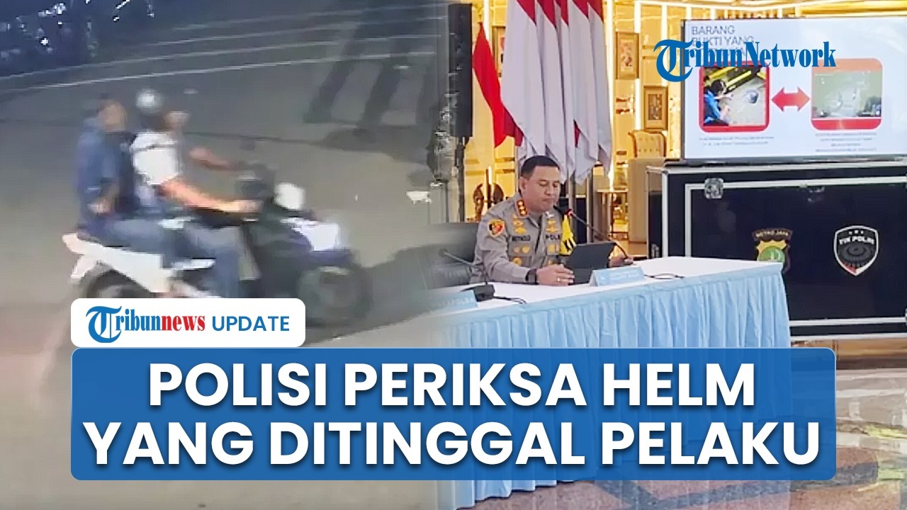 Helm dan Wadah Air Keras Penyiram Andrie Yunus Ditemukan, Polisi Telusuri DNA Pelaku
