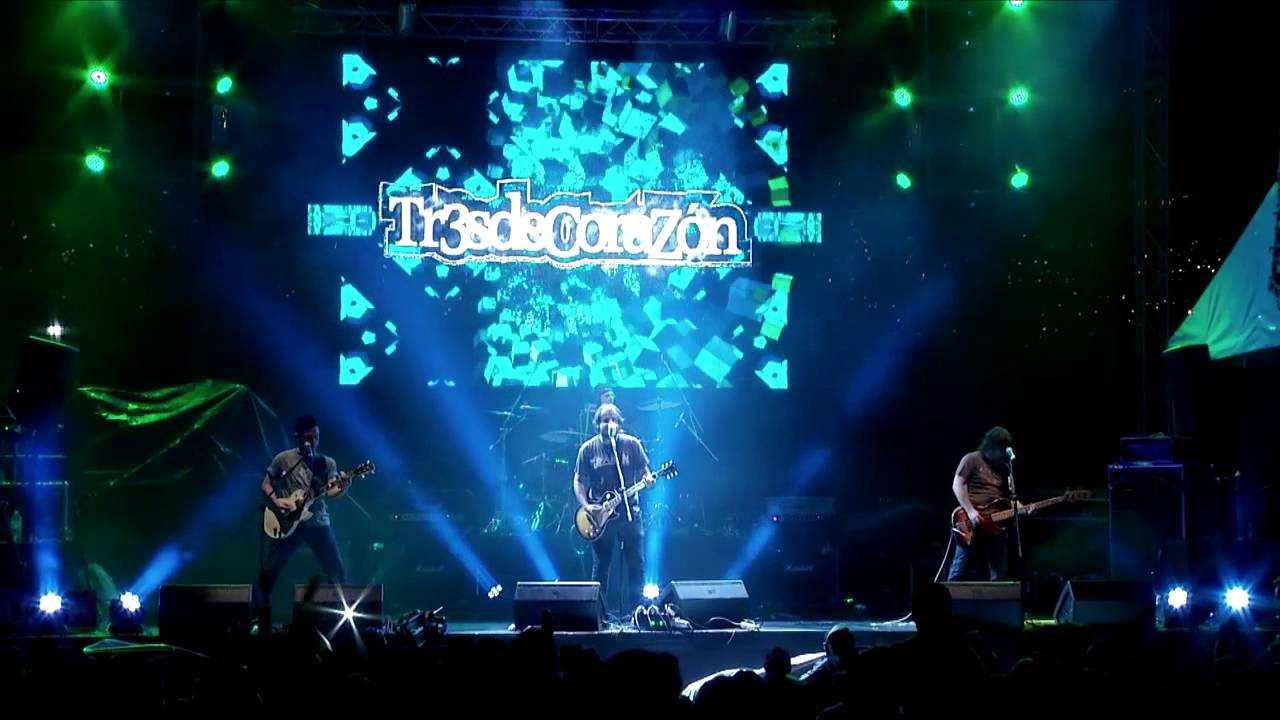 Tr3s de Corazón en el Concierto de la Juventud 2015