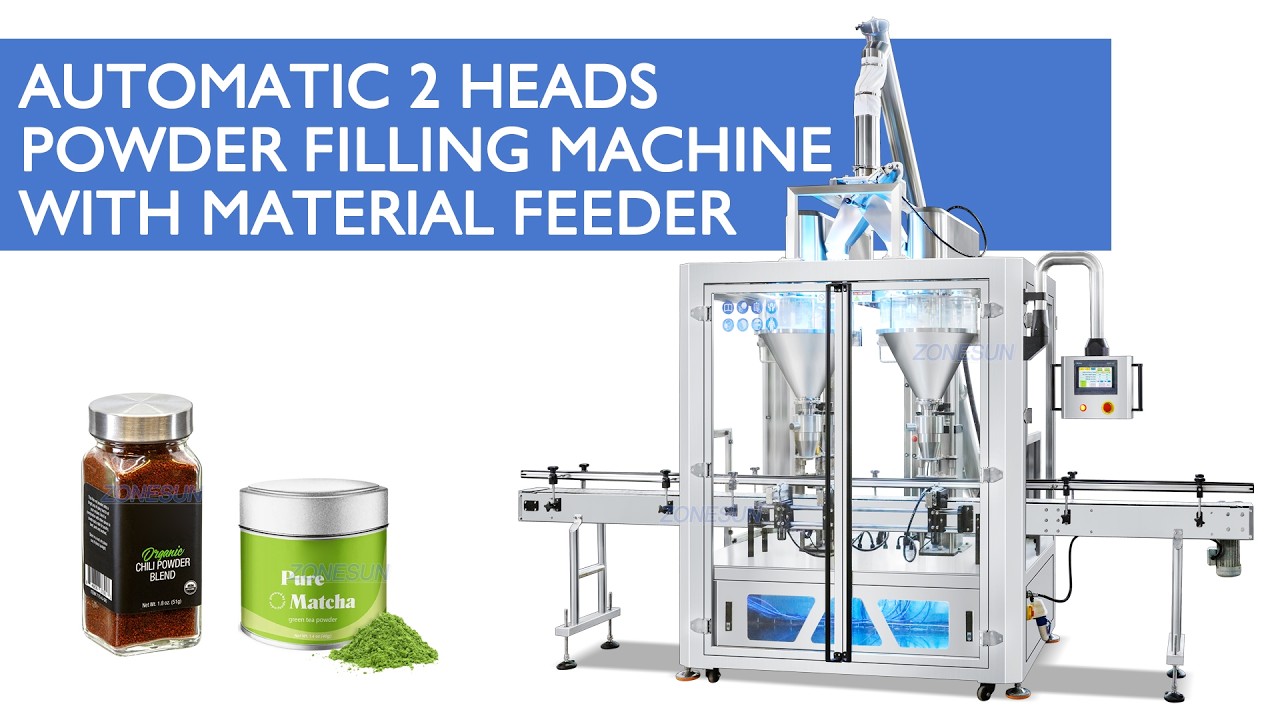 Install Video The Powder Filling Machine