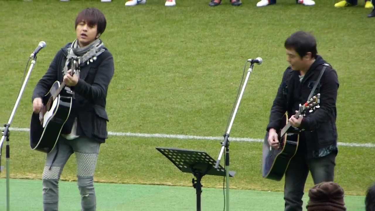 ゆず「逢いたい」　松田直樹メモリアルゲーム　セレモニーイベント