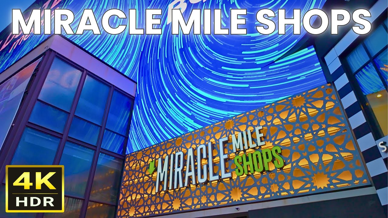[4K HDR] Miracle Mile Shops Las Vegas Walking Tour - July 2025 - Las Vegas, Nevada
