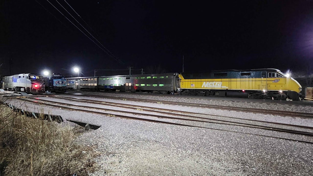 Barrington Railfanning All Day! - FT. METX 90/120/104/147, CREX, UP Local, Horns, And More - 2/27/26