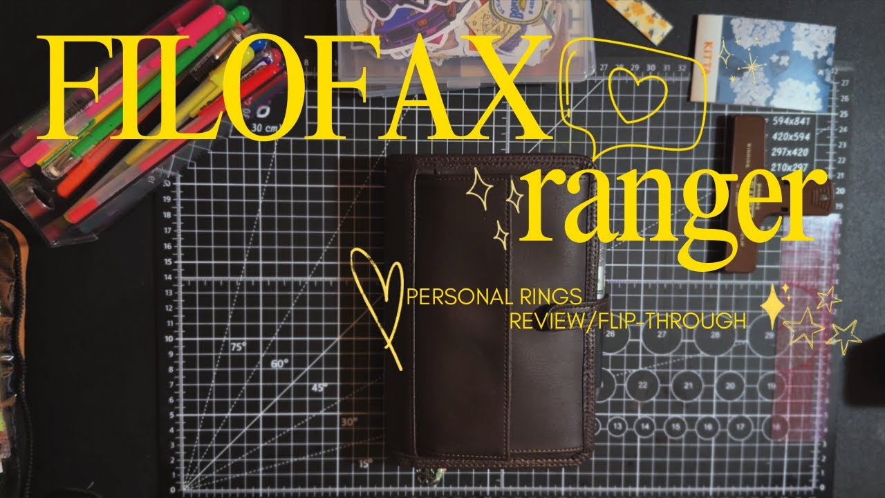 Настройка персональных колец Filofax | Ranger | Обзор и пролистывание 2026 года
