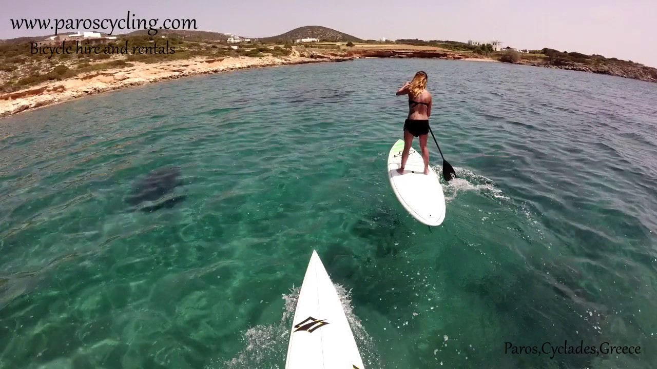 Faraggas Beach, Paros (SUP)