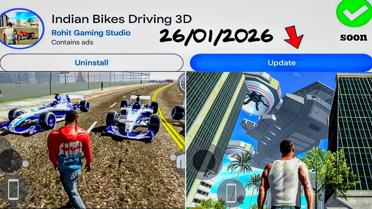 Indian Bike Driving 3D || AllCheat Codes || Live On || #carbogamerz#live