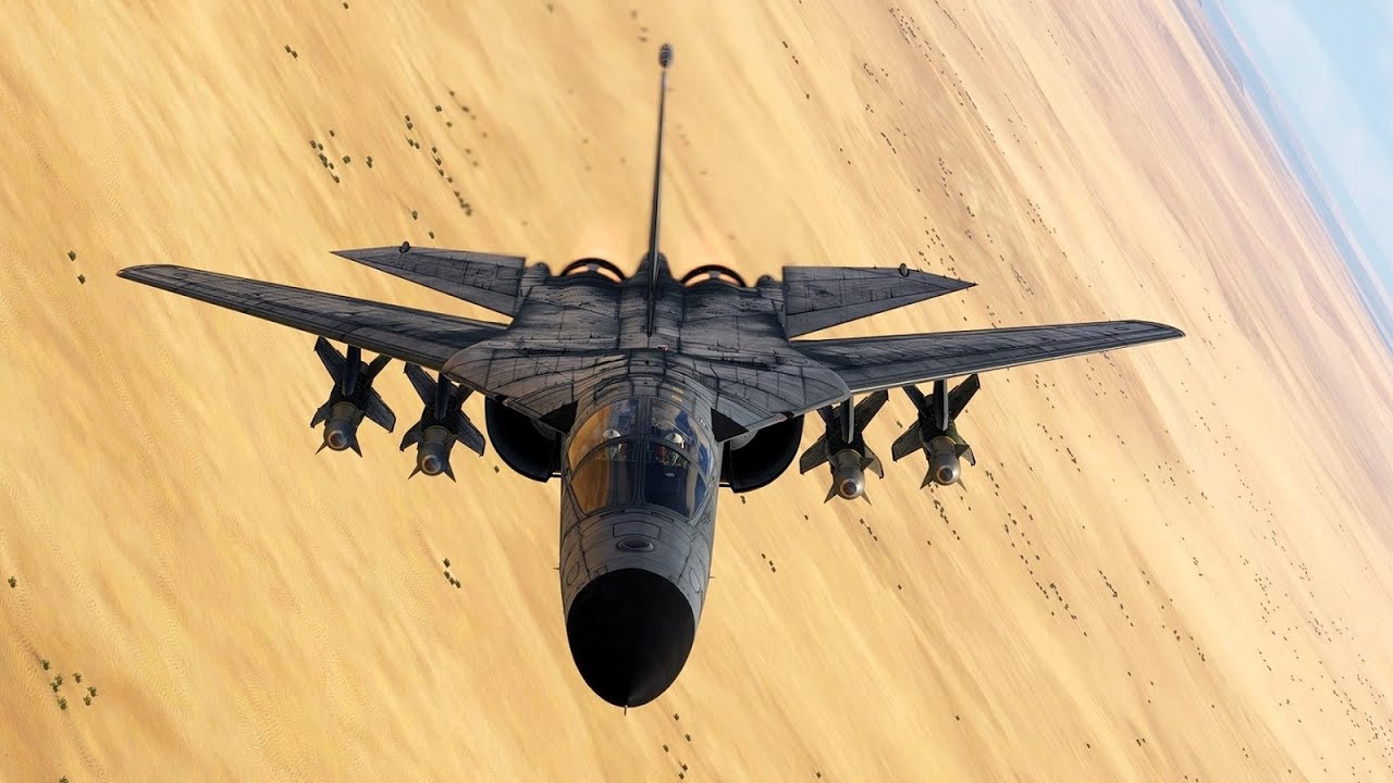 F-111 CAS Runs With IR Guided Weapons (War Thunder)