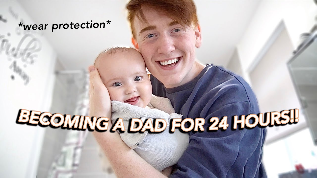 Becoming a TEEN DAD For 24 HOURS!!