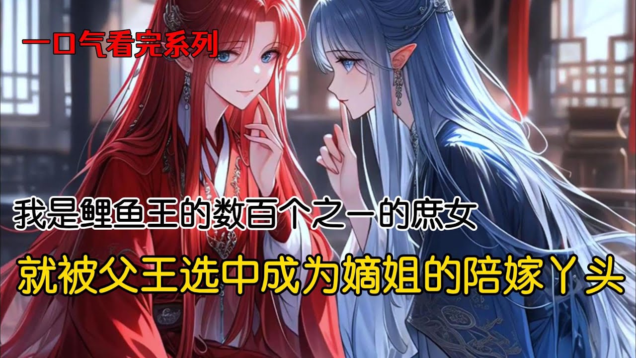 鲤鱼一族人丁兴旺，繁殖能力强盛；族内有个规矩，嫡女出嫁时要带一个陪嫁庶女；我和我的嫡姐一同出嫁了，从此以后，她是大皇子的王妃，而我则是大皇子的暖床丫头#完结文 #古风小说
