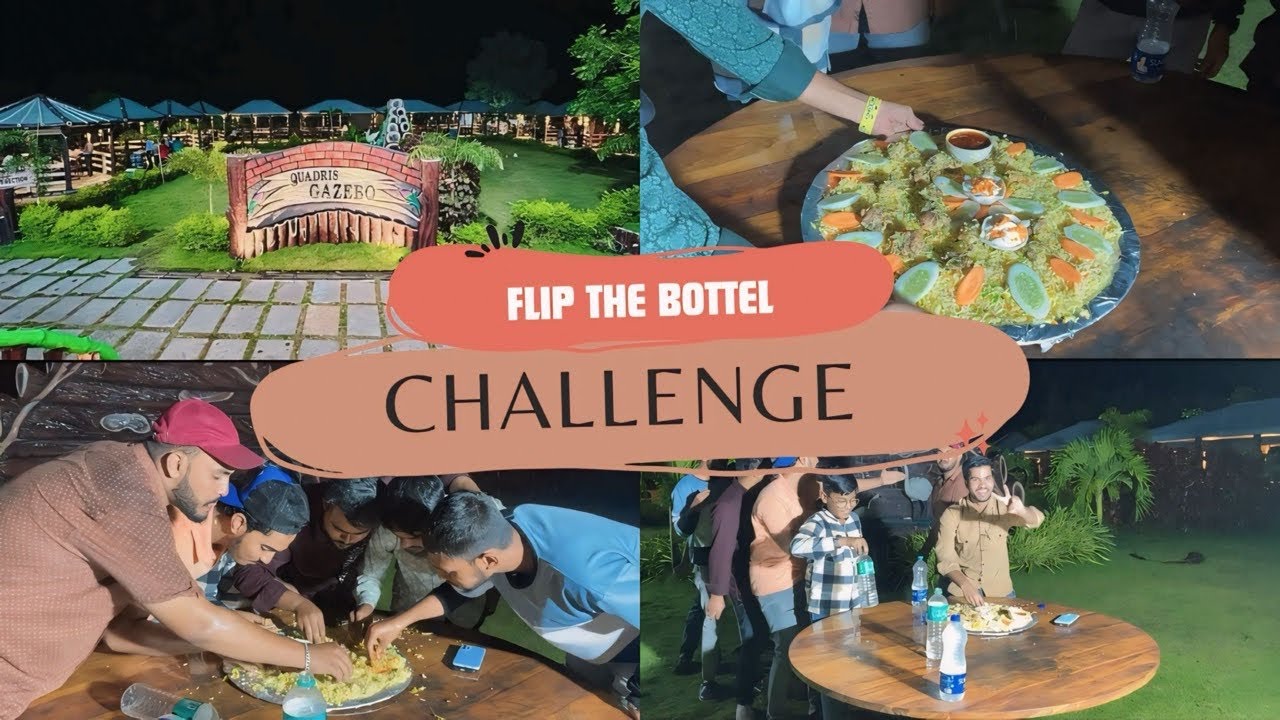 FLIP THE BOTTEL CHALLENGE 🍛🍝 || @Shahbazvlog26 ||