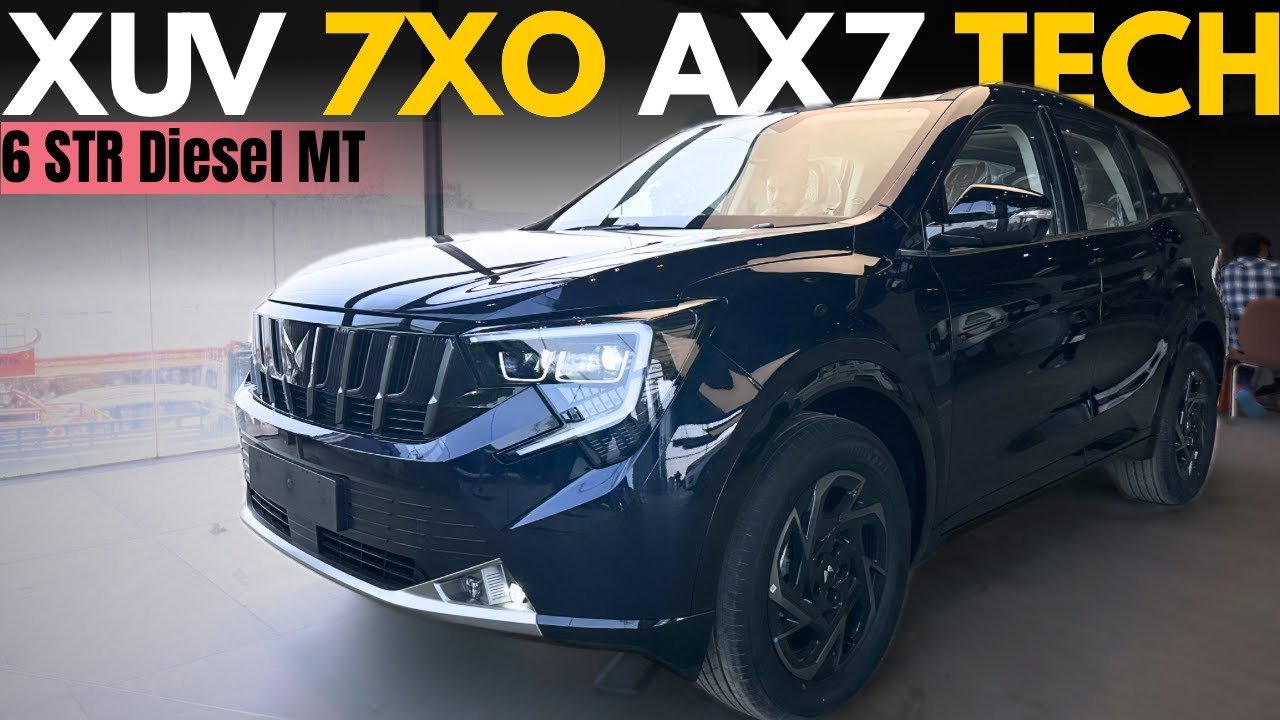Finally! Mahindra XUV 7XO AX7T 🔥 2026 Facelift XUV 7XO AX7T 6STR Diesel MT Review