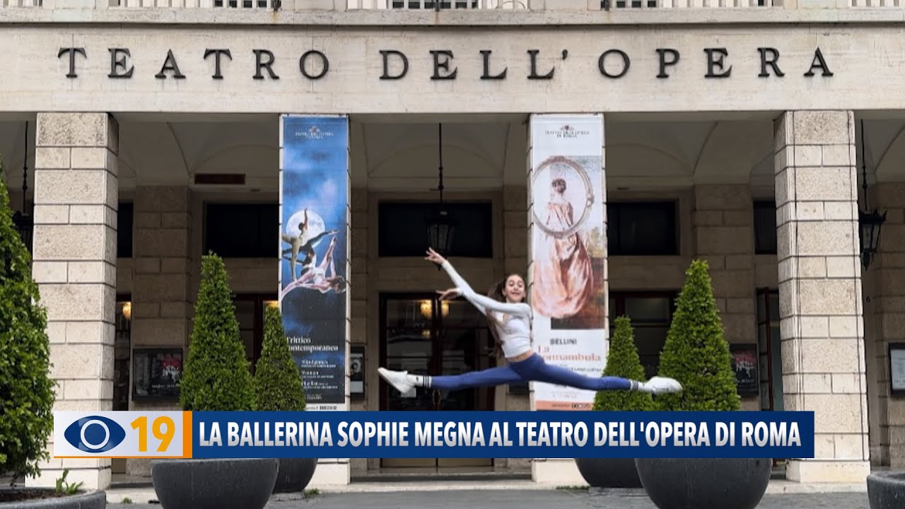 La ballerina Sophie Megna al Teatro dell'Opera di Roma