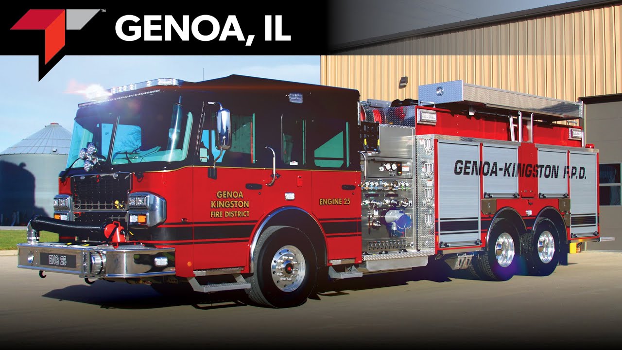 Genoa-Kingston Fire Protection District | Toyne Pumper Tanker/Tender Delivery Video