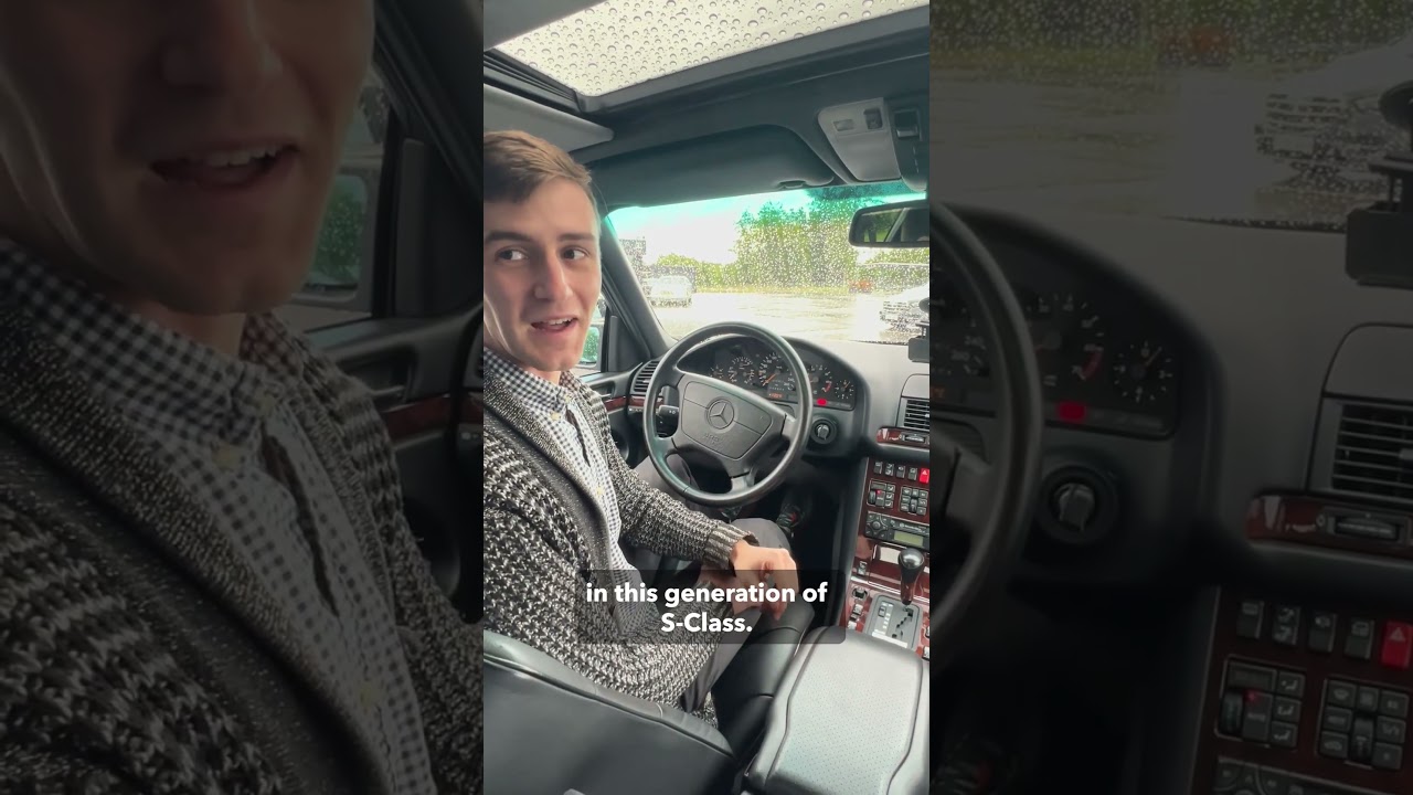 The OG Parking Sensors? Mercedes' WILD '90s Solution