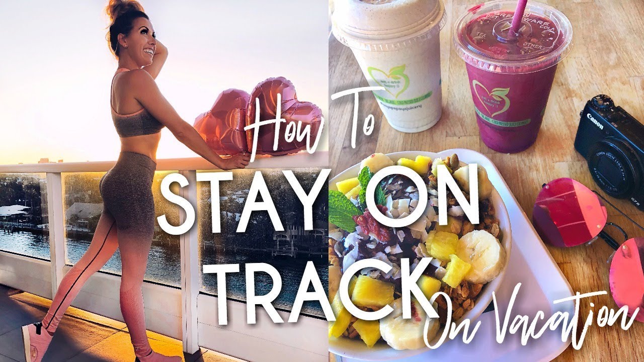 How to STAY ON TRACK on vacation | Angie Bellemare