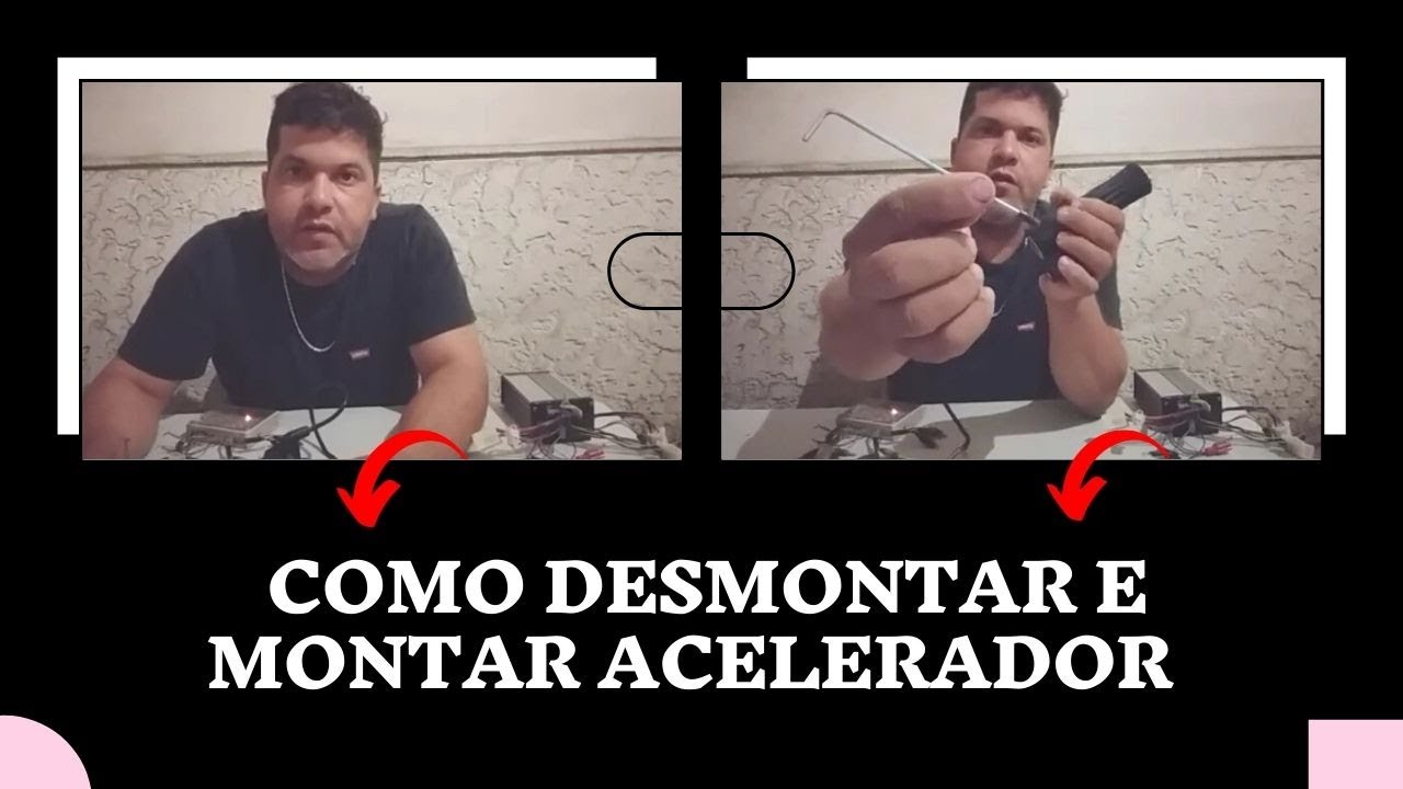 como desmontar acelerador de bicicleta eletrica