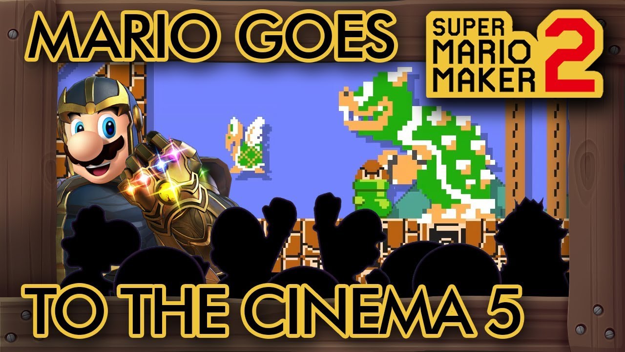Super Mario Maker 2 - Mario Goes to the Cinema 5: ENDGAME