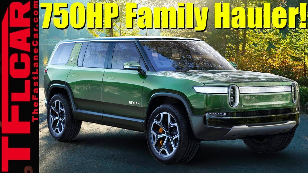 Rivian R1S: A Tesla-Fighting Seven-Seater With 750 Horsepower!
